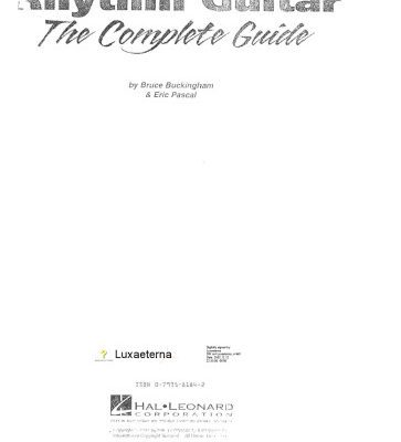 خرید و دانلود نسخه کامل کتاب Rhythm Guitar: The Complete Guide (Musicians Institute Press)
