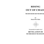 خرید و دانلود نسخه کامل کتاب Rising out of chaos : the new heaven and the new earth