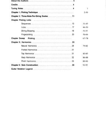 خرید و دانلود نسخه کامل کتاب Rock Lead Techniques: Techniques, Scales and Fundamentals for Guitar (Musicians Institute Press)