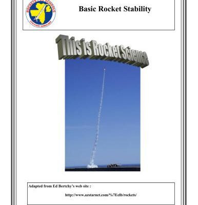 خرید و دانلود نسخه کامل کتاب Rocket for schools. This is rocket science: Basic rocket stability