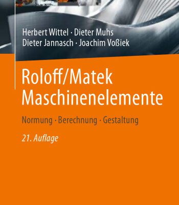 خرید و دانلود نسخه کامل کتاب Roloff/Matek Maschinenelemente: Normung, Berechnung, Gestaltung