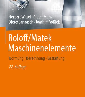 خرید و دانلود نسخه کامل کتاب Roloff/Matek Maschinenelemente: Normung, Berechnung, Gestaltung