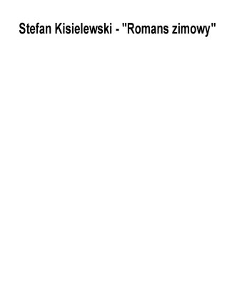 خرید و دانلود نسخه کامل کتاب Romans Zimowy