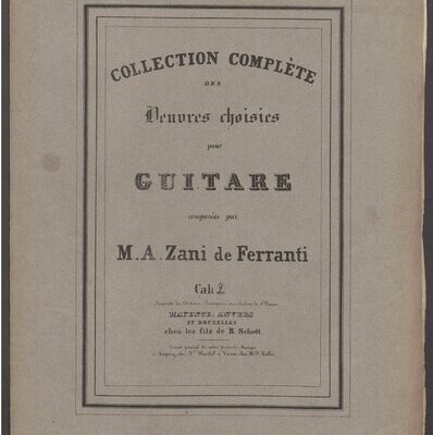 خرید و دانلود نسخه کامل کتاب Ronde de Fées capriccetto composée pour Guiatrre seule op. 2