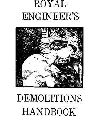 خرید و دانلود نسخه کامل کتاب Royal Engineers Demolitions Handbook
