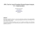 خرید و دانلود نسخه کامل کتاب RPA: Tool for Liquid Propellant Rocket Engine Analysis. C++ Implementation