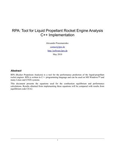 خرید و دانلود نسخه کامل کتاب RPA: Tool for Liquid Propellant Rocket Engine Analysis. C++ Implementation_68facbebf3a2a.jpeg خرید و دانلود نسخه کامل کتاب RPA: Tool for Liquid Propellant Rocket Engine Analysis. C++ Implementation