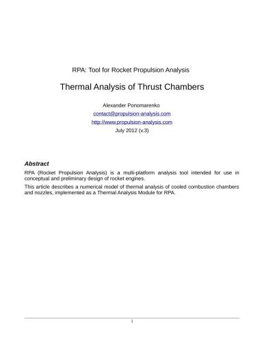 خرید و دانلود نسخه کامل کتاب RPA: Tool for Rocket Propulsion Analysis. Thermal Analysis of Thrust Chambers_68faa021662b6.jpeg خرید و دانلود نسخه کامل کتاب RPA: Tool for Rocket Propulsion Analysis. Thermal Analysis of Thrust Chambers