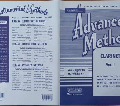 خرید و دانلود نسخه کامل کتاب Rubank Advanced Method – Clarinet Vol. 1