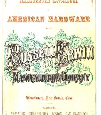 خرید و دانلود نسخه کامل کتاب Russell & Erwin 1865 American Hardware Catalogue