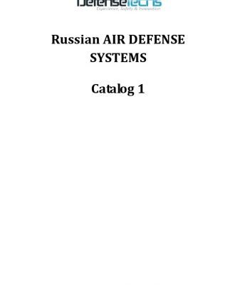 خرید و دانلود نسخه کامل کتاب Russian air defense systems(catalog1)