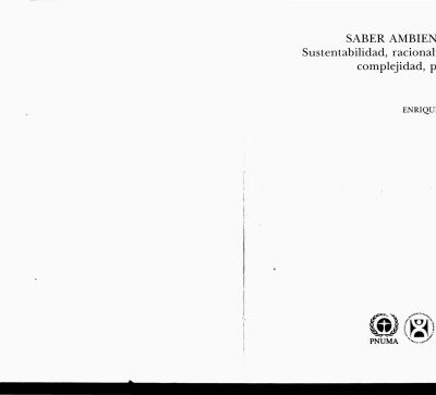 خرید و دانلود نسخه کامل کتاب Saber ambiental, sustentabilidad, racionalidad, complejidad, poder