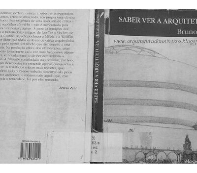 خرید و دانلود نسخه کامل کتاب Saber ver a arquitetura