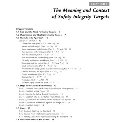 خرید و دانلود نسخه کامل کتاب Safety Critical Systems Handbook. A Straightforward Guide to Functional Safety, IEC 61508 (2010 Edition) and Related Standards, Including Process IEC 61511 and Machinery IEC 62061 and ISO 13849