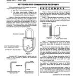 خرید و دانلود نسخه کامل کتاب Sargent & Greenleaf 8077 Padlock Combination Recovery