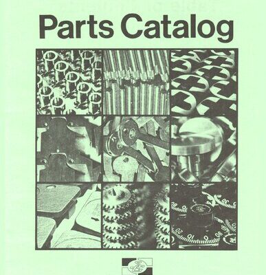 خرید و دانلود نسخه کامل کتاب Sargent & Greenleaf Parts Catalog – 1989
