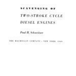 خرید و دانلود نسخه کامل کتاب Scavenging of two-stroke cycle Diesel engines