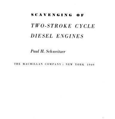 خرید و دانلود نسخه کامل کتاب Scavenging of two-stroke cycle Diesel engines