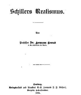 خرید و دانلود نسخه کامل کتاب Schillers Realismus