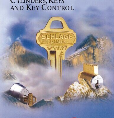 خرید و دانلود نسخه کامل کتاب Schlage Cylinders, Keys and Key Control