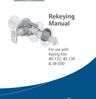 خرید و دانلود نسخه کامل کتاب Schlage Rekeying Manual