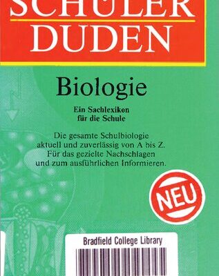 خرید و دانلود نسخه کامل کتاب Schülerduden Biologie: Das Fachlexikon von A bis Z. Mehr als 3800 Stichwörter. Ab Klasse 7