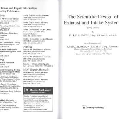 خرید و دانلود نسخه کامل کتاب Scientific Design of Exhaust and Intake Systems