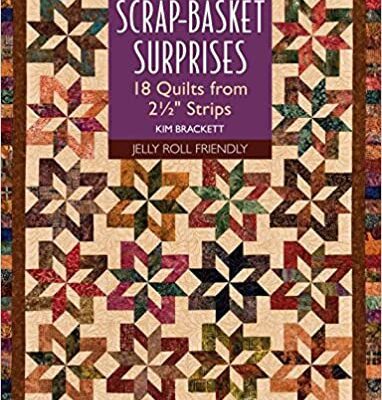 خرید و دانلود نسخه کامل کتاب Scrap-Basket Surprises: 18 Quilts from 2 1/2″ Strips – + pdf