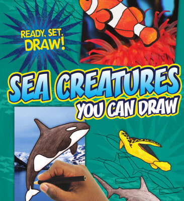 خرید و دانلود نسخه کامل کتاب Sea Creatures You Can Draw (Ready, Set, Draw!)