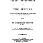 خرید و دانلود نسخه کامل کتاب Secret Instructions of the jesuits