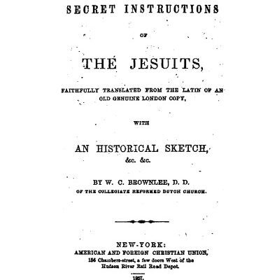 خرید و دانلود نسخه کامل کتاب Secret Instructions of the jesuits