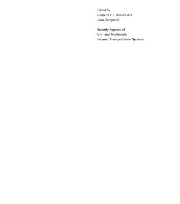 خرید و دانلود نسخه کامل کتاب Security Aspects of Uni- and Multimodal Hazmat Transportation Systems