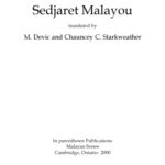 خرید و دانلود نسخه کامل کتاب Sedjaret Malayou, translated by M. Devic and Chauncey C. Starkweather