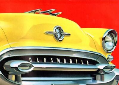 خرید و دانلود نسخه کامل کتاب See what’s ahead for you… in Oldsmobile for ’55