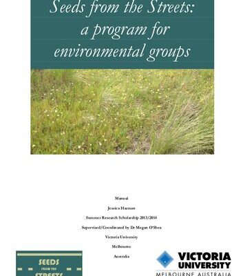 خرید و دانلود نسخه کامل کتاب Seeds from the Streets: a program for environmental groups