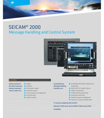 خرید و دانلود نسخه کامل کتاب SEICAM 2000. Message Handling and Control System