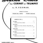 خرید و دانلود نسخه کامل کتاب Selected Duets for Cornet or Trumpet: Volume 1. Easy to Medium