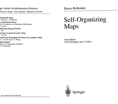 خرید و دانلود نسخه کامل کتاب Self-Organizing Maps