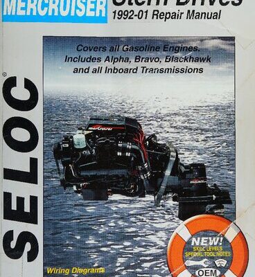 خرید و دانلود نسخه کامل کتاب Seloc Mercruiser Stern Drives 1992-01 Repair Manual