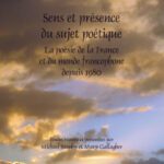 خرید و دانلود نسخه کامل کتاب Sens et présence du sujet poétique : La poésie de la France et du monde francophone depuis 1980 (Faux Titre 285)