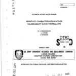 خرید و دانلود نسخه کامل کتاب Sensitivity characterization of low vulnerability (LOVA) propellants