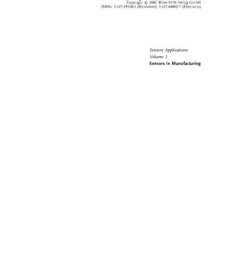 خرید و دانلود نسخه کامل کتاب Sensors Applications: 5 Volumes
