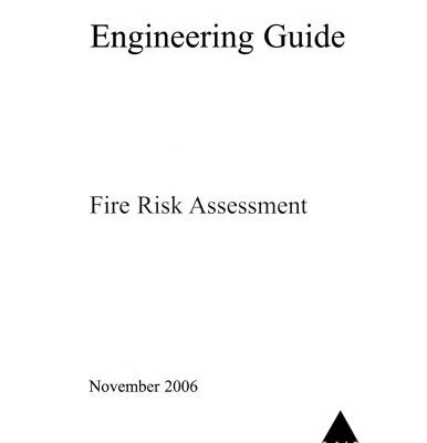 خرید و دانلود نسخه کامل کتاب SFPE Guide to Fire Risk Assessment