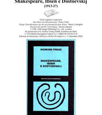 خرید و دانلود نسخه کامل کتاب Shakespeare, Ibsen e Dostoevskij