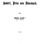 خرید و دانلود نسخه کامل کتاب Shakespeares Hamlet, Prinz von Dänemark