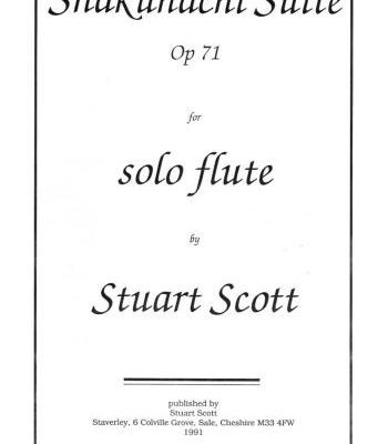 خرید و دانلود نسخه کامل کتاب Shakuhachi suite. For flute solo by Stuart Scott