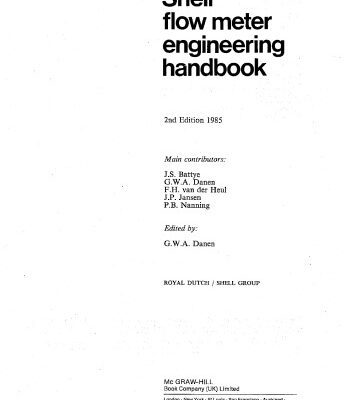 خرید و دانلود نسخه کامل کتاب Shell Flow Meter Engineering Handbook