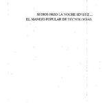 خرید و دانلود نسخه کامل کتاب Si Dios hizo la noche sin luz… El manejo popular de las tecnologías