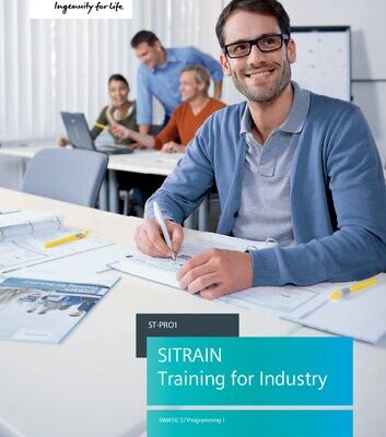 خرید و دانلود نسخه کامل کتاب Siemens SIMATIC S7 TIA Programming part 1 [ST-PRO1]