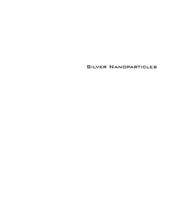 خرید و دانلود نسخه کامل کتاب Silver Nanoparticles